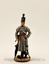 Миниатюра из олова Офицер 52-го Оксфордширского полка легкой пехоты.Великобритания, Студия Большой полк - фото