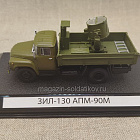Масштабная модель в сборе и окраске Модель в боксе ЗИЛ-130 АПМ-90М 1/72 (Q208-126) (Q208-126)