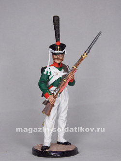Миниатюра в росписи Гренадер Таврического гренадерского полк, Россия, 1809-14 гг., 1:32, Сибирский партизан (СП111) (СП111)