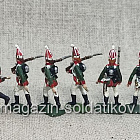 Солдатики из пластика в росписи Павловские гренадеры 1805-1812 гг. - набор 11 шт., Italeri (Q566-049) (Q566-049)