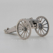 Сборная миниатюра из смолы 1/4-пудовый единорог, Россия, 28 мм, Аванпост - фото