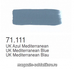 UK Среднеземноморскиц синий, Vallejo