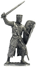 Миниатюра из металла 098. Европейский рыцарь, XII в. EK Castings - фото