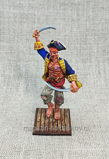 Миниатюра из олова Острые клинки, 54 мм, Студия Большой полк - фото