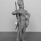 Сборная миниатюра из металла Французский гренадер на Революционные войны (№1), 1793-1803, 54 мм, Chronos miniatures (CHM-54346(M)) (CHM-54346(M))