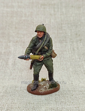 Артиллерист РККА со снарядом, 54 мм, Студия Большой полк - фото