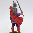 Русский воин, XIV в, 54 мм (QF0396) (QF0396)