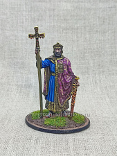 Миниатюра из олова Князь Владимир, 54 мм, Студия Большой полк - фото