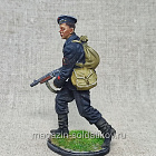 Краснофлотец с п-п Томпсон. Сев. флот, 1941-43 гг. СССР, 54мм, Красный фронт, 54 мм (КФ-019) (КФ-019)