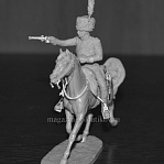 Сборная миниатюра из смолы Офицер гидов маршала Понятовского, Герцогство Варшавское, 1810-13 гг, Chronos miniatures - фото