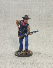 Миниатюра из олова Помощник шерифа, 54 мм, Студия Большой полк - фото