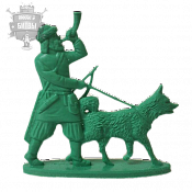 Солдатики из пластика Ловчий (зеленый), Воины и битвы - фото