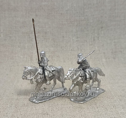 Сборная фигура из металла Польская кавалерия XVII в., набор №6, 28 мм, Figures from Leon (L127) (L127)