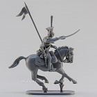 Сборная миниатюра из смолы Улан карабинер, 28 мм, Аванпост
