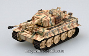 Сборная модель из пластика Танк Тигр I, Тотенкопф 1:72 Easy Model - фото