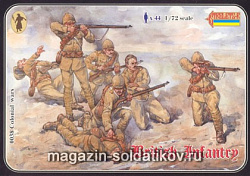 Солдатики из пластика Британская пехота 1898-1902 (1/72) Strelets