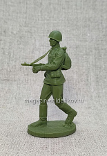 Солдатики из резиноподобного пластика Солдатики Ханомака 1/32 - фото