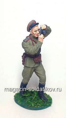 Военный фотокорреспондент, ст. лейтенант, 1943-45 гг. СССР, 54мм (QF0105) (QF0105)
