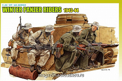 Сборные фигуры из пластика Д Солдаты Winter Panzer Riders 1943-1944 (1/35) Dragon