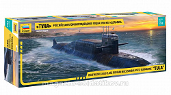 Сборная модель из пластика Российская атомная подводная лодка «Тула" проекта "Дельфин» 1:350, Звезда