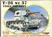 35308 Танк Т-26, версия 1937 года, 1:35, Mirage Hobby