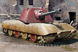 Сборная модель из пластика Танк E-100 Heavy Tank - Krupp Turret 1:35 Трумпетер (09543) (09543)