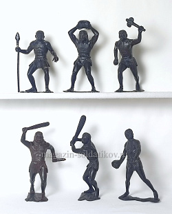 Солдатик из пластика 602-243 Пещерные люди Н 6 шт ДЗИ 15 см (цвет варьируется) (602-243 Н 6 шт) (602-243 Н 6 шт)