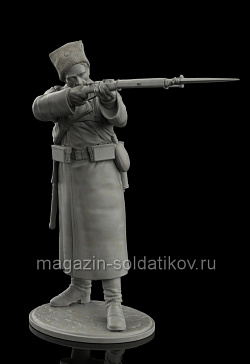 Сборная миниатюра из смолы Пехотинец №2 54мм Shot Mini (IRA-1-2-54) (IRA-1-2-54)