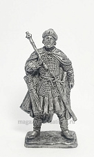 Миниатюра из олова 366. Князь Олег Рязанский (1338-1402 гг.), 54 мм, EK Castings - фото