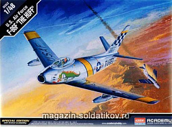 Сборная модель из пластика Самолет F-86F «The Huff» 1:48 Академия
