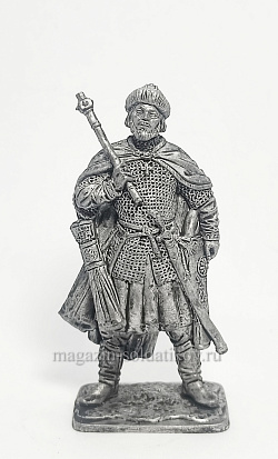 Миниатюра из олова 366. Князь Олег Рязанский (1338-1402 гг.), 54 мм, EK Castings (366-К) (366-К)