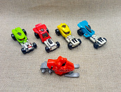 Машинки и снегоход ХотВилс Hot Wheels, Киндеры Н 5 шт - фото