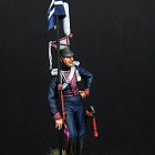Сборная миниатюра из смолы Русский улан, 1812-14, 54 мм, Chronos miniatures (CHM-54199) (CHM-54199)