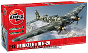Сборная модель из пластика А Самолет HEINKEL He III (1/72) Airfix - фото