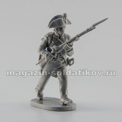 Сборная миниатюра из смолы Сержант полубригады, идущий, Франция, 28 мм, Аванпост