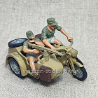 Мотоцикл с коляской. Африканский корпус 1/32 Britains (196-058) (196-058)