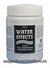 WATER EFFECT-TRANSPARENT 200ml (Водный эффект - прозрачный) Vallejo - фото