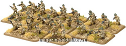 Миниатюра из металла Tirailleurs Platoon (15мм) Flames of War (FR742) (FR742)
