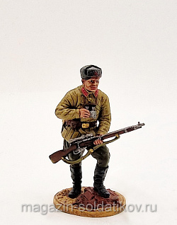 Снайпер 1047-го стрелкового полка В. Зайцев, осень 1942 г., Студия Большой полк (ИЛ0546.14.01.54) (ИЛ0546.14.01.54)