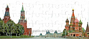 Открытка-пазл «Красная площадь». 24 эл. Материал: картон + изолон Умбум - фото
