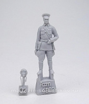 AZM-4802 Старший политрук,  1:48мм, ArmyZone Miniatures