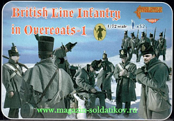 Солдатики из пластика Британская линейная пехота (1/72) Strelets (М094) (М094)