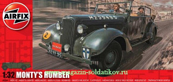 Сборная модель из пластика А Автомобиль Monty's Humber (1/32) Airfix (5360) (5360)
