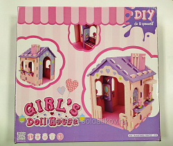 Girls doll house, DIY (3062) (3062)