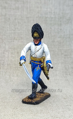 Офицер венгерского полка, Австрия 1809-12 гг., 54 мм, Студия Большой полк (ИЛ2495.12.08.54) (ИЛ2495.12.08.54)