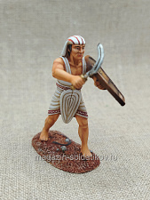 Египетский воин с хопешем - фото