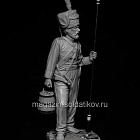 Сборная миниатюра из смолы Канонир Донской казачьей артиллерии, 1812 год, 75 мм, TRILOKA MINIATURES (TLK-75-029) (TLK-75-029)