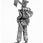Миниатюра из олова 787 РТ Капрал вольтижеров французской пехоты 1812-15 год, 54 мм, Ратник