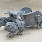 Фигурка из смолы Колесница, серый цвет (GK-017/1) (GK-017/1)