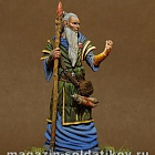 Сборная фигура из металла Миры Фэнтэзи: Волшебник, 54 мм, Chronos miniatures